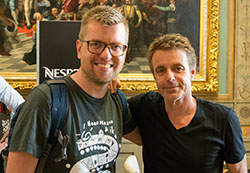Anton links met Harry Gregson-Williams
